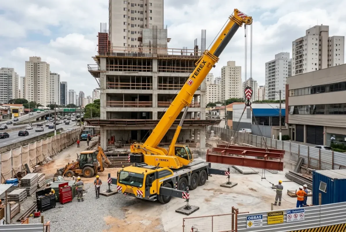 CAMINHÃO GUINDASTE